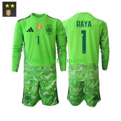 Spania Fotballdrakt David Raya 1 Keeper Barn Tredjedraktsett 2026-2027 Langermet