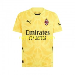 AC Milan Fotballdrakt Mike Maignan 16 Keeper Herre Bortedraktsett 2024-2025 Kortermet