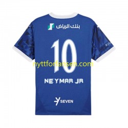 Fotballdrakt Al Hilal Neymar JR 10 Herre Hjemmedraktsett 2024-2025 Kortermet