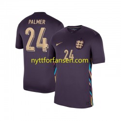 England Fotballdrakt Cole Palmer 24 Herre Bortedraktsett 2024 Kortermet