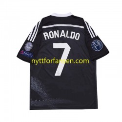 Real Madrid Fotballdrakt Cristiano Ronaldo 7 2014 Retro Barn Tredjedraktsett Kortermet