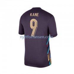 England Fotballdrakt Harry Kane 9 Herre Bortedraktsett Euro 2024 Kortermet