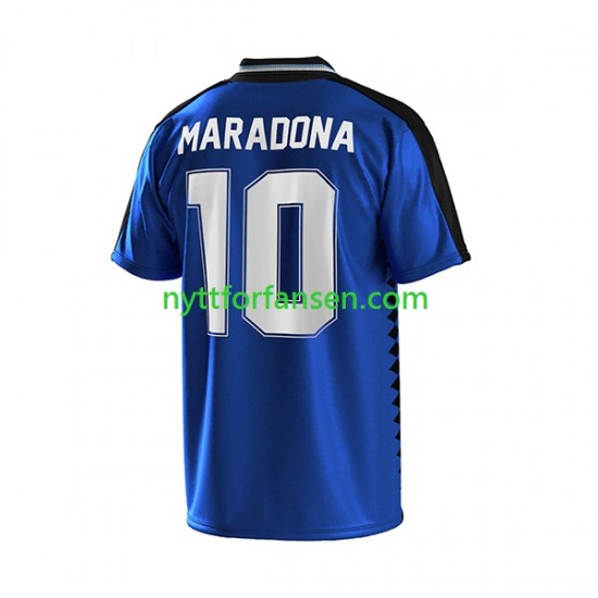 Argentina Fotballdrakt MARADONA 10 Retro Barn Bortedraktsett 1994 Kortermet