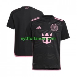 Inter Miami Fotballdrakt Herre Bortedraktsett 2024 Kortermet
