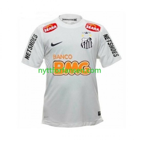 Santos FC Fotballdrakt -2012 Retro Herre Hjemmedraktsett 2011 Kortermet