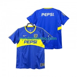 CA Boca Juniors Fotballdrakt 2003 Retro Herre Hjemmedraktsett 2004 Kortermet