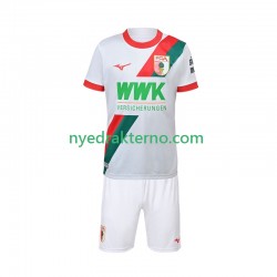 Fotballdrakt FC Augsburg Barn Hjemmedraktsett 2025-2026 Kortermet