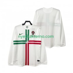 Portugal Fotballdrakt 2012 Retro Herre Bortedraktsett Langermet