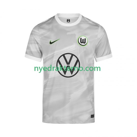 VfL Wolfsburg Fotballdrakt Herre Bortedraktsett 2025-2026 Kortermet