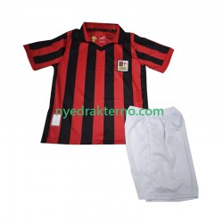 AC Milan Fotballdrakt 125th Anniversary Barn Hjemmedraktsett 2024-2025 Kortermet