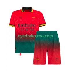 AC Milan Fotballdrakt Keeper Barn Fjerdedraktsett 2024-2025 Kortermet