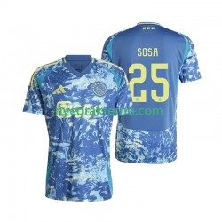 AFC Ajax Fotballdrakt Wout Weghorst 25 Herre Bortedraktsett 2024-2025 Kortermet