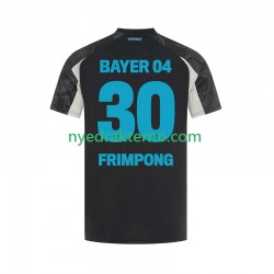 Bayer 04 Leverkusen Fotballdrakt Frimpong 30 Herre Tredjedraktsett 2024-2025 Kortermet