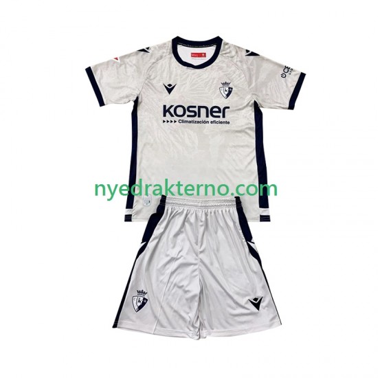 CA Osasuna Fotballdrakt Barn Bortedraktsett 2024-2025 Kortermet