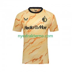 Feyenoord Rotterdam Fotballdrakt Herre Fjerdedraktsett 2024-2025 Kortermet