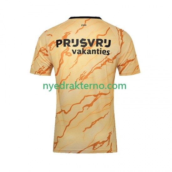 Feyenoord Rotterdam Fotballdrakt Herre Fjerdedraktsett 2024-2025 Kortermet