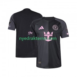 Inter Miami Fotballdrakt Herre Bortedraktsett 2025 Kortermet