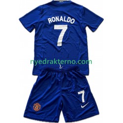 Manchester United Fotballdrakt Cristiano Ronaldo 7 2009 Retro Barn Tredjedraktsett 2008 Kortermet