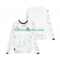 Portugal Fotballdrakt Herre Bortedraktsett 2025 Langermet