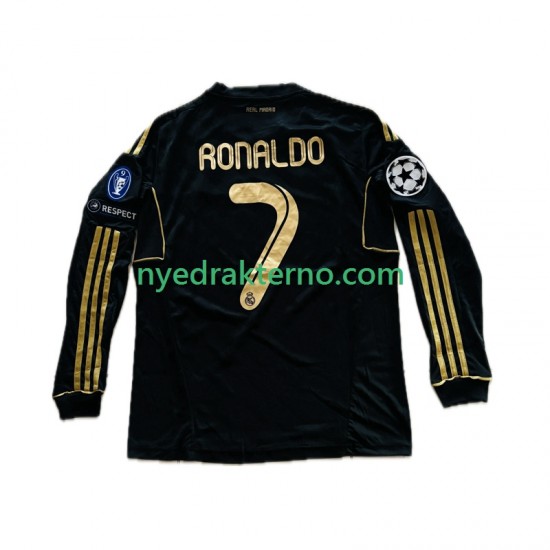 Real Madrid Fotballdrakt Cristiano Ronaldo 7 -2012 Herre Bortedraktsett 2011 Langermet
