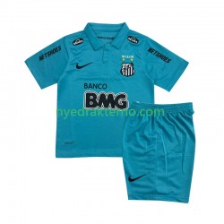 Santos FC Fotballdrakt 2012 Retro Barn Tredjedraktsett 2011 Kortermet