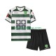 Sporting CP Fotballdrakt 2001 2003 Retro Barn Hjemmedraktsett Kortermet