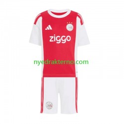 AFC Ajax Fotballdrakt Barn Hjemmedraktsett 2026-2027 Kortermet