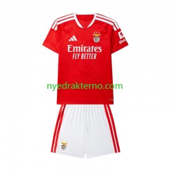 Benfica Fotballdrakt Barn Hjemmedraktsett 2026-2027 Kortermet