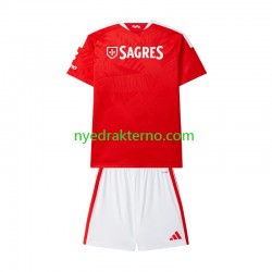 Benfica Fotballdrakt Barn Hjemmedraktsett 2026-2027 Kortermet