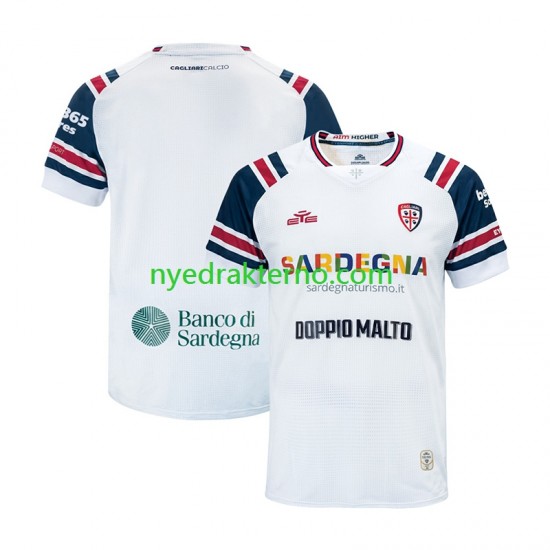 Cagliari Fotballdrakt Herre Bortedraktsett 2026-2027 Kortermet