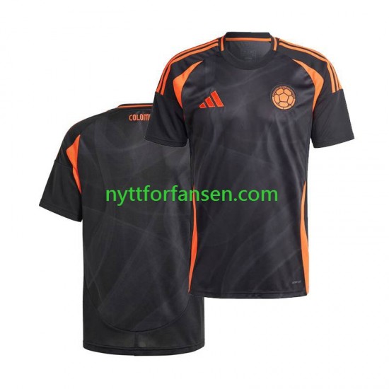 Colombia Fotballdrakt Herre Bortedraktsett Copa America 2024 Kortermet