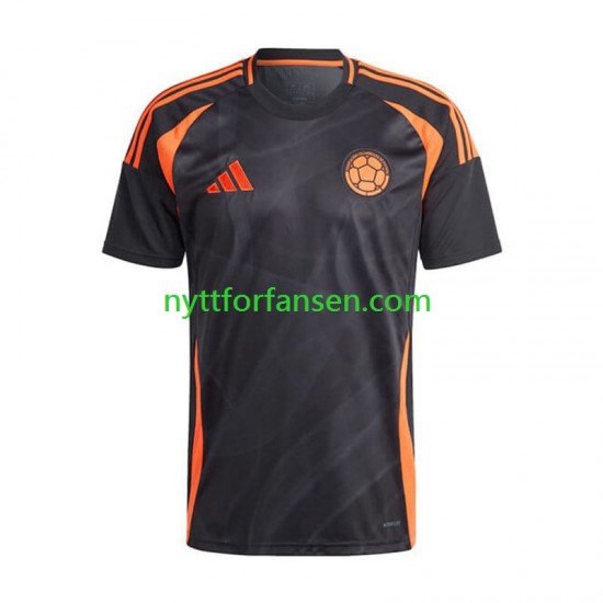 Colombia Fotballdrakt Herre Bortedraktsett Copa America 2024 Kortermet