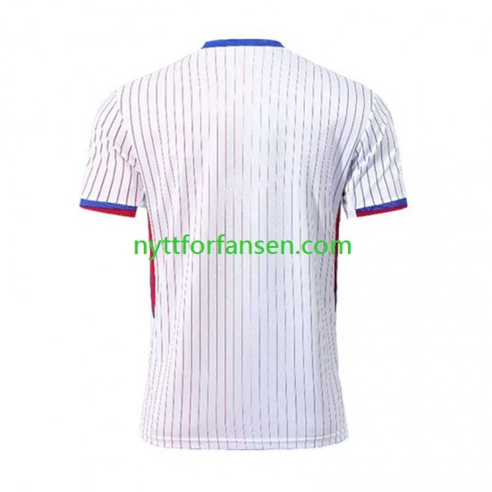 Frankrike Fotballdrakt Herre Bortedraktsett Euro 2024 Kortermet