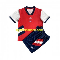 Arsenal Fotballdrakt Icon Retro Barn Hjemmedraktsett 2022-2023 Kortermet