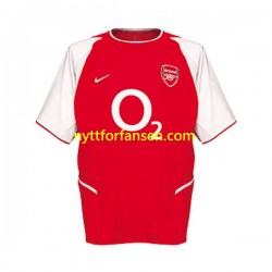Arsenal Fotballdrakt 2002 Retro Herre Hjemmedraktsett Kortermet