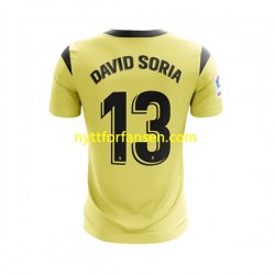 Getafe CF Fotballdrakt David Soria 13 Keeper Herre Hjemmedraktsett 2022-2023 Kortermet