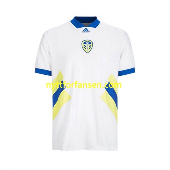 Leeds United Fotballdrakt Icon Retro Herre Hjemmedraktsett 2022-2023 Kortermet