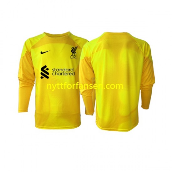 Liverpool Fotballdrakt Keeper Herre Fjerdedraktsett 2022-2023 Langermet