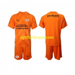 PSV Eindhoven Fotballdrakt Keeper Barn Bortedraktsett 2022-2023 Kortermet