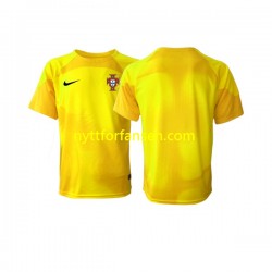 Portugal Fotballdrakt Keeper Herre Hjemmedraktsett Fotball-VM 2022 Kortermet