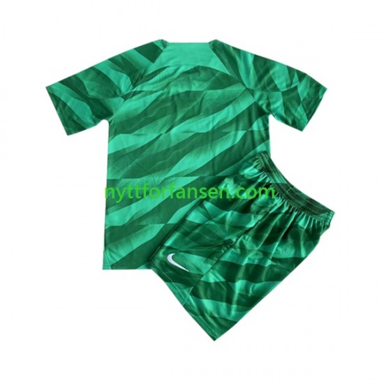 Paris Saint-Germain Fotballdrakt Keeper Barn Hjemmedraktsett 2023-2024 Kortermet