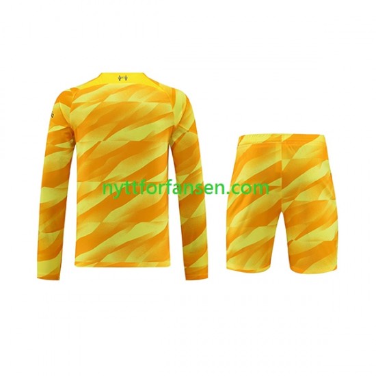 Liverpool Fotballdrakt Keeper Barn Tredjedraktsett 2023-2024 Langermet