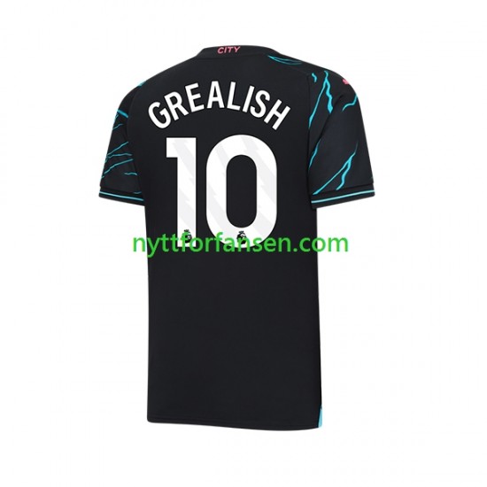 Manchester City Fotballdrakt Jack Grealish 10 Herre Tredjedraktsett 2023-2024 Kortermet