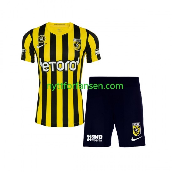 SBV Vitesse Football Kit Barn Hjemmedraktsett 2022-2023 Kortermet