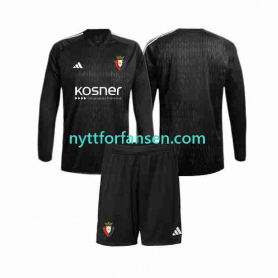 CA Osasuna Fotballdrakt Keeper Barn Bortedraktsett 2023-2024 Langermet