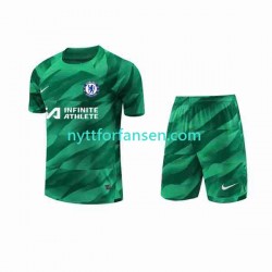 Chelsea Fotballdrakt Keeper Barn Tredjedraktsett 2023-2024 Kortermet