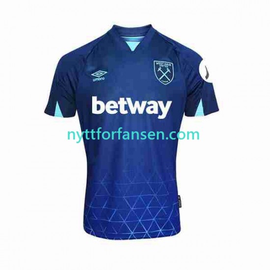 West Ham United Fotballdrakt Herre Tredjedraktsett 2023-2024 Kortermet