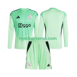 AFC Ajax Fotballdrakt Keeper Barn Hjemmedraktsett 2025-2026 Langermet