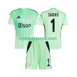 AFC Ajax Fotballdrakt Vitezslav Jaros 1 Keeper Barn Hjemmedraktsett 2025-2026 Kortermet
