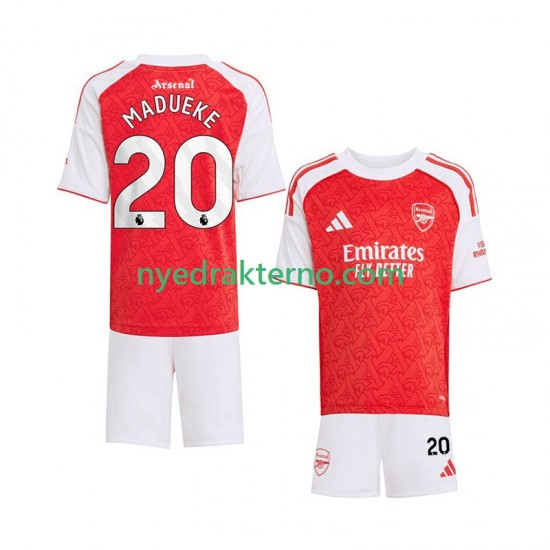 Arsenal Fotballdrakt Noni Madueke 20 Barn Hjemmedraktsett 2025-2026 Kortermet